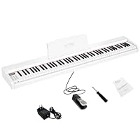 Amazon | IKTMI 電子ピアノ 88鍵盤 ペダル付き 木製 電子 ピアノ